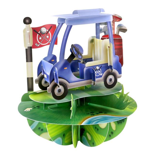 Santoro London Pirouettes Card - Golf