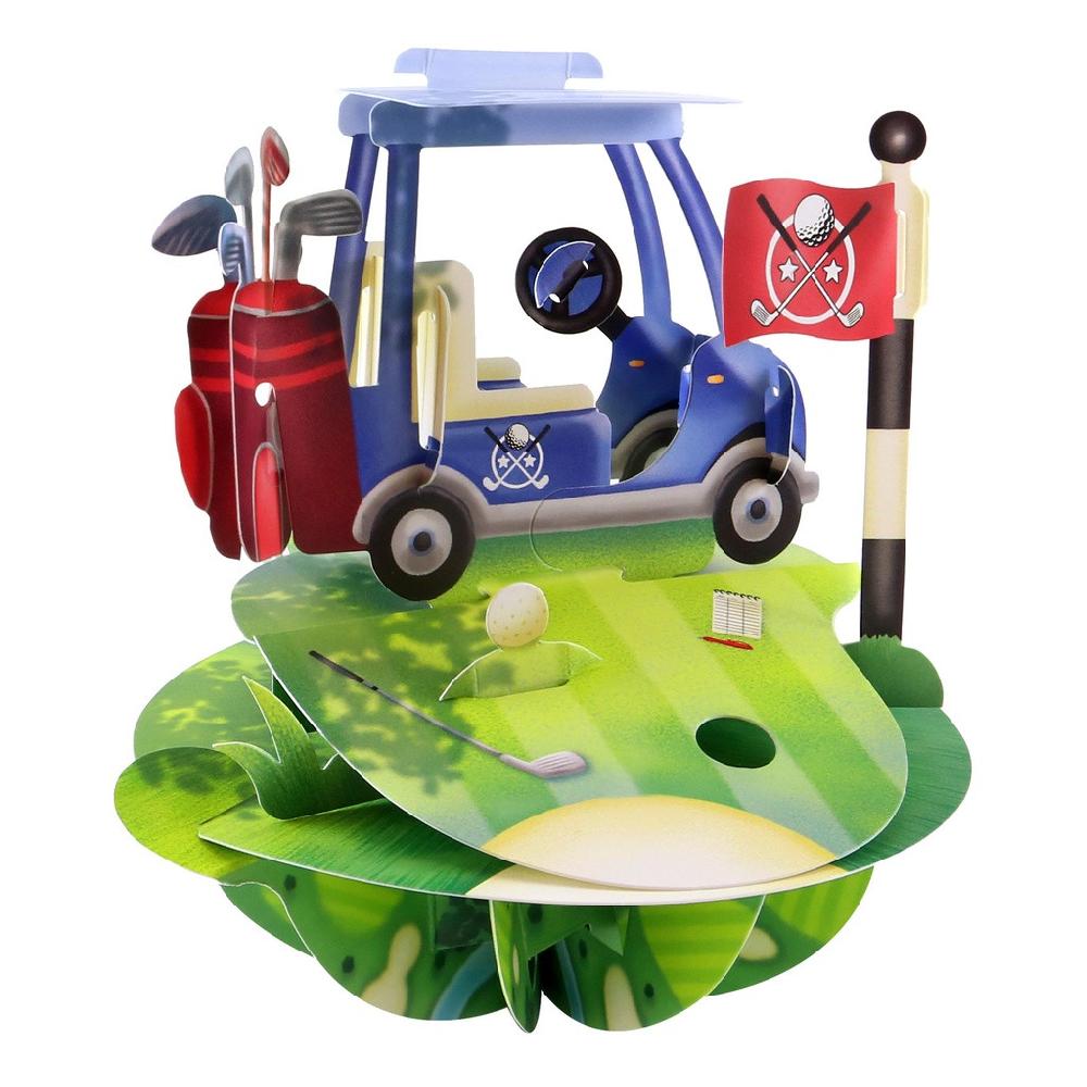 santoro london Pirouettes Card - Golf