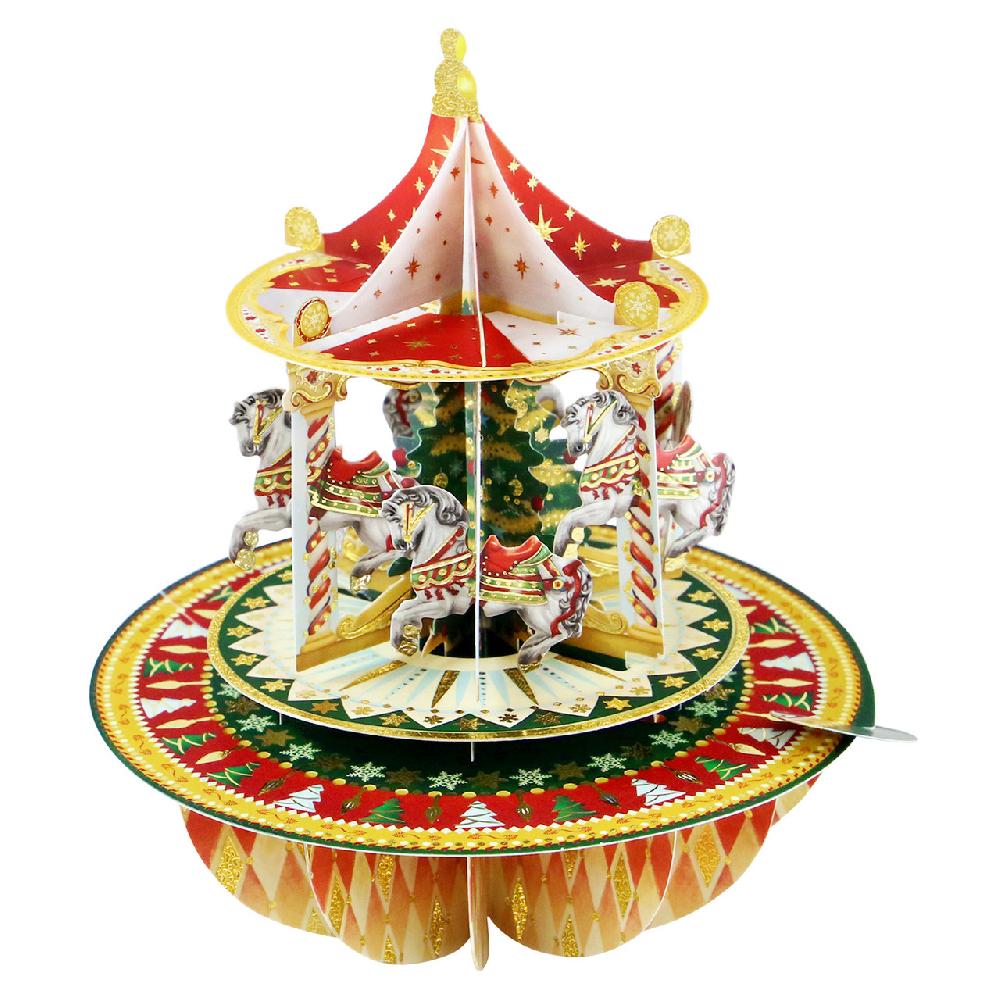 santoro london Pirouettes - Christmas Carousel