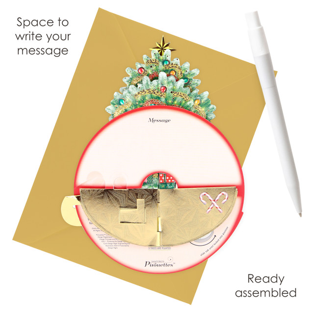 Santoro London Pirouettes - Christmas Tree