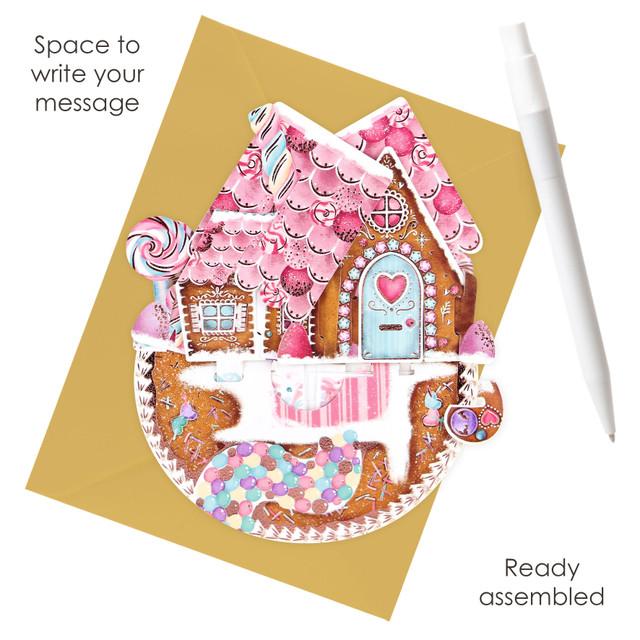 Santoro London Pirouettes - Gingerbread House