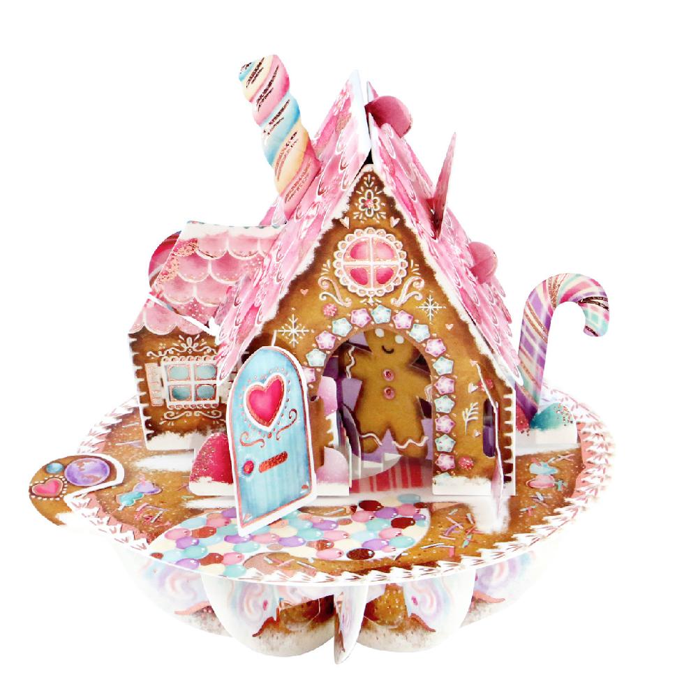 santoro london Pirouettes - Gingerbread House