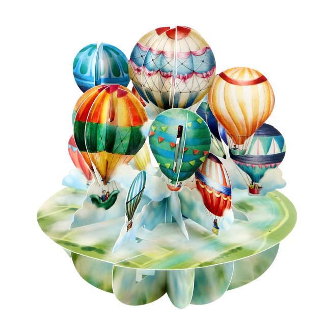 Santoro London Pirouettes - Hot Air Balloons