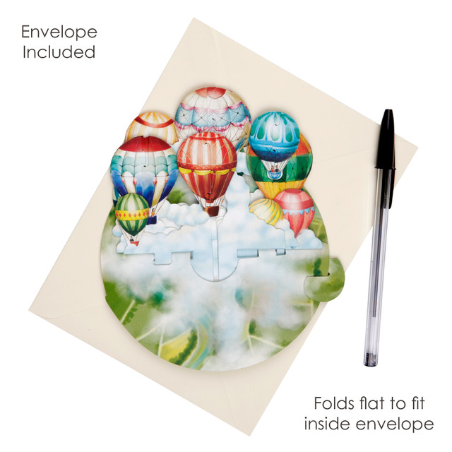 Santoro London Pirouettes - Hot Air Balloons