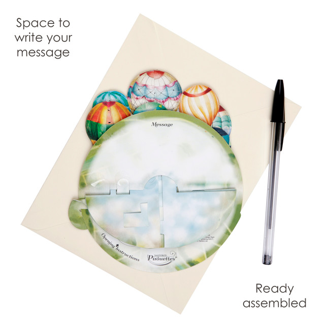 Santoro London Pirouettes - Hot Air Balloons