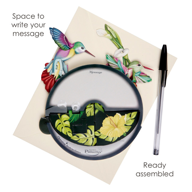 Santoro London Pirouettes - Hummingbirds