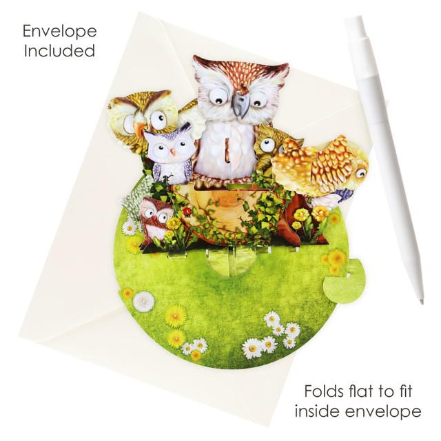 Santoro London Pirouettes - Owls