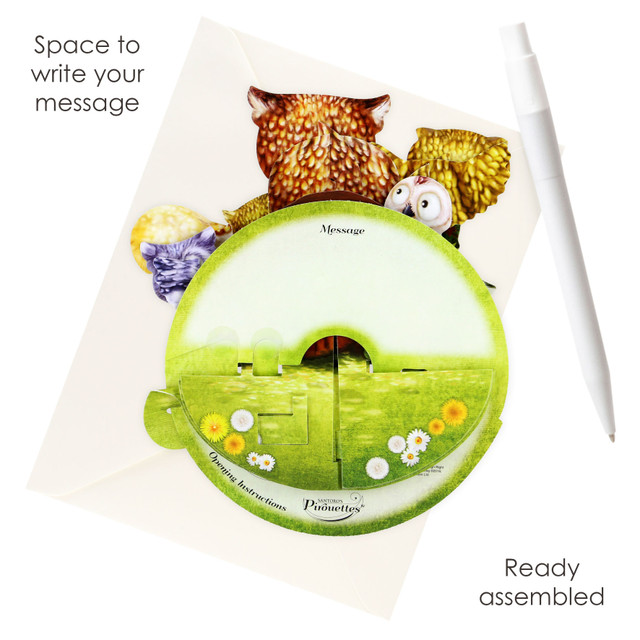 Santoro London Pirouettes - Owls