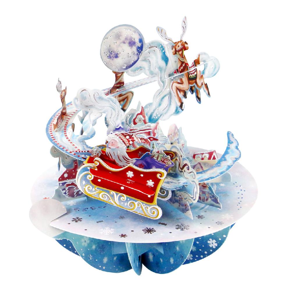 santoro london Pirouettes - Santa's Sleigh