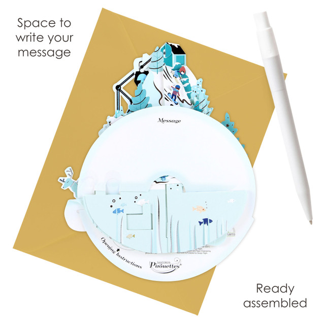 Santoro London Pirouettes - Winter Wonderland