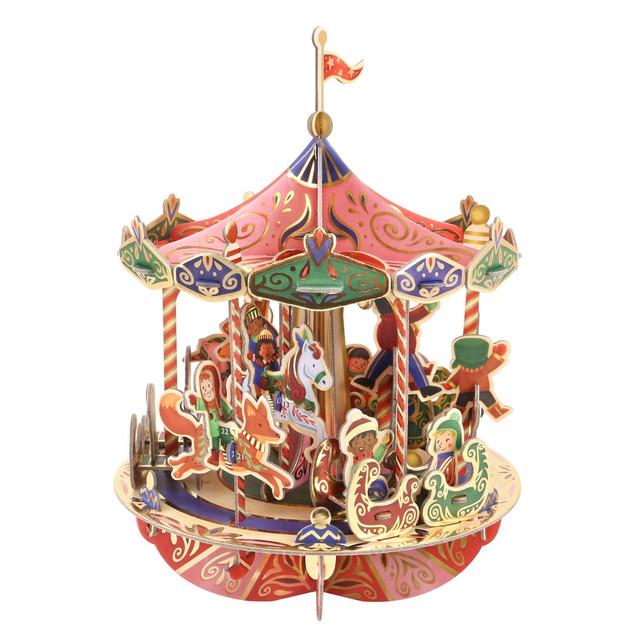 Santoro London Pop And Build - Carousel Countdown