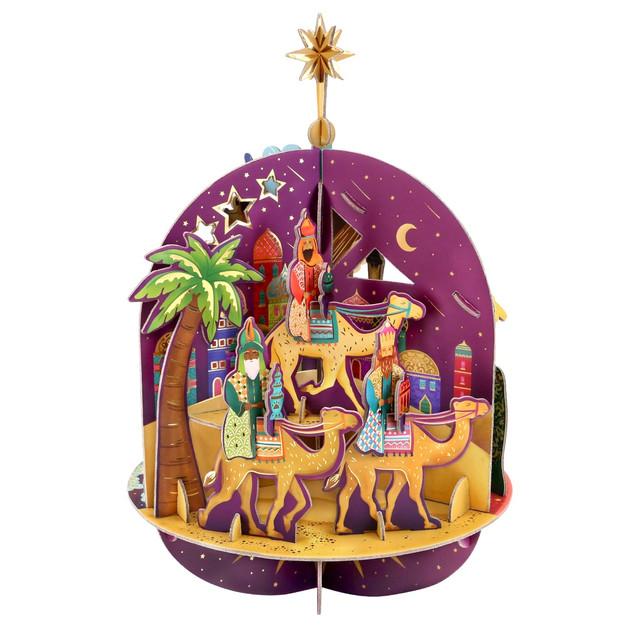 Santoro London Pop And Build - Nativity Countdown