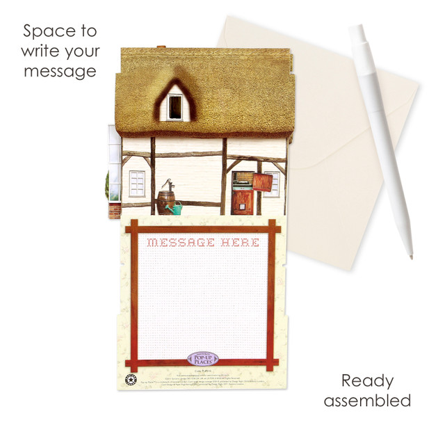 Santoro London Pop-Up Places - Wisteria Cottage