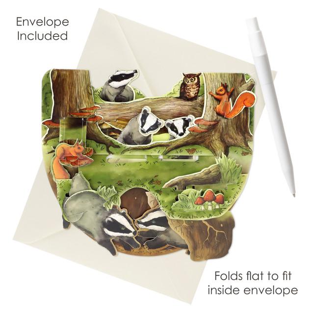 Santoro London Popnrock - Badgers