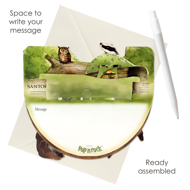 Santoro London Popnrock - Badgers