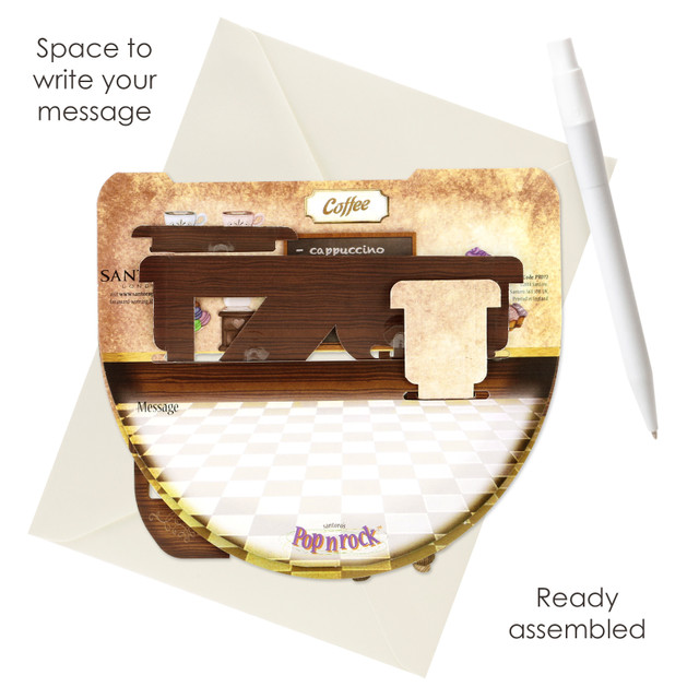 Santoro London Popnrock - Coffee Shop