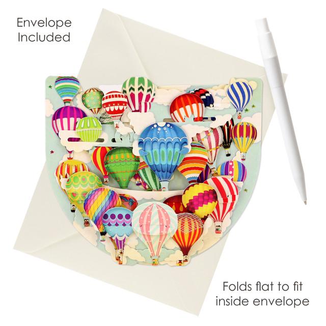 Santoro London Popnrock - Hot Air Balloons