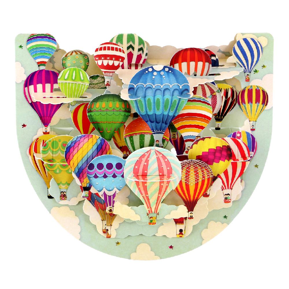 santoro london Popnrock - Hot Air Balloons