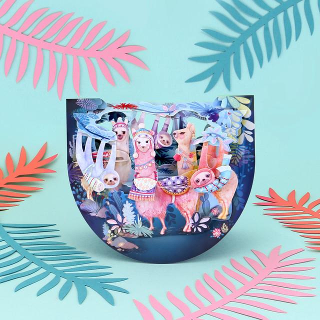 Santoro London Popnrock - Llamas And Sloths