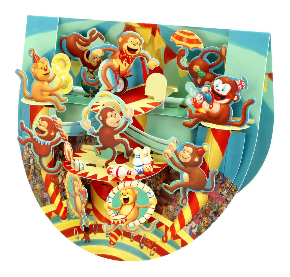 santoro london Popnrock - Monkey Circus