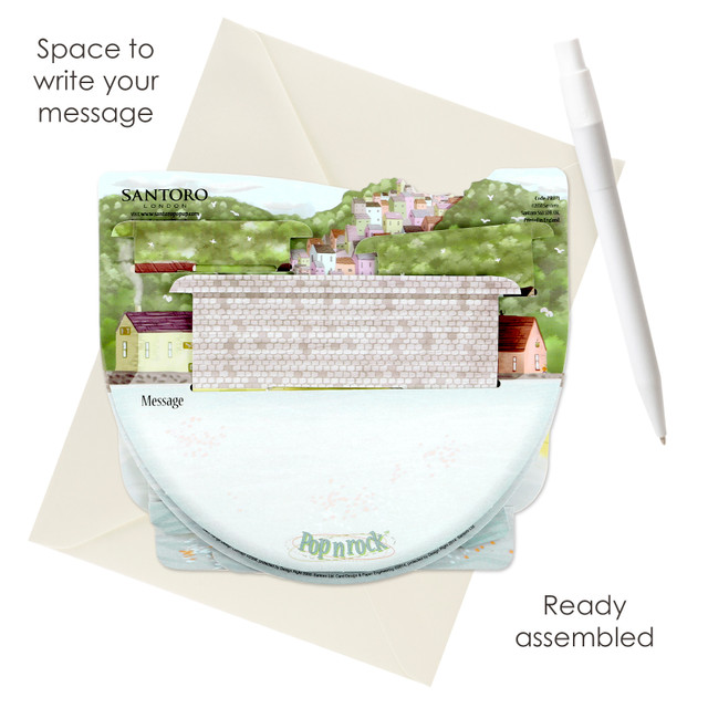 Santoro London Popnrock - Seaside Town