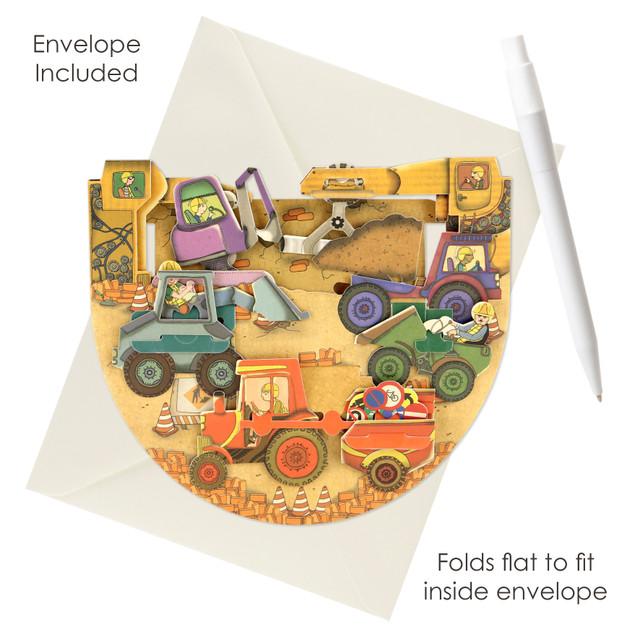 Santoro London Popnrock - Tractors And Diggers