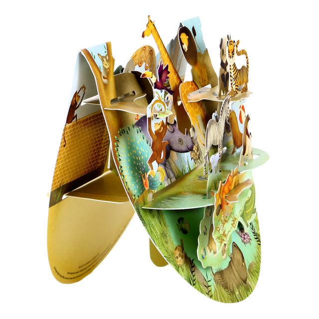 Santoro London Popnrock - Zoo Animals