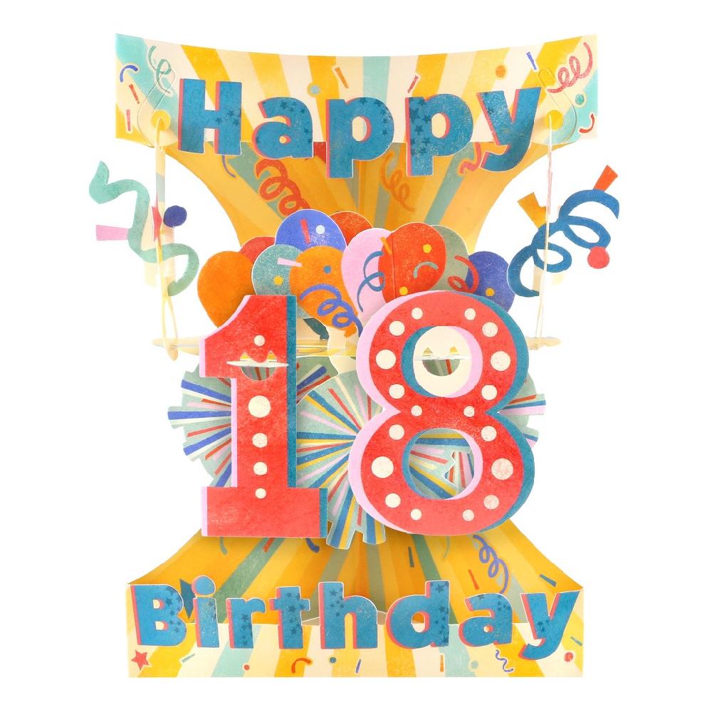 santoro london Swing Cards - 18 - Happy Birthday