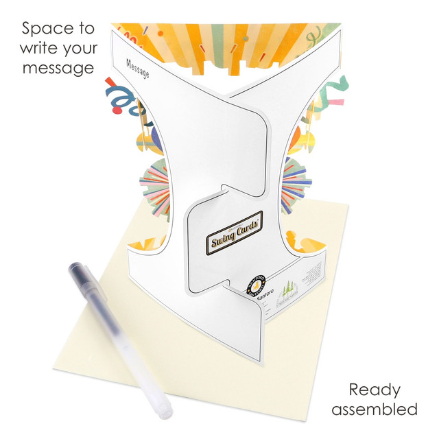 Santoro London Swing Cards - 30 - Happy Birthday