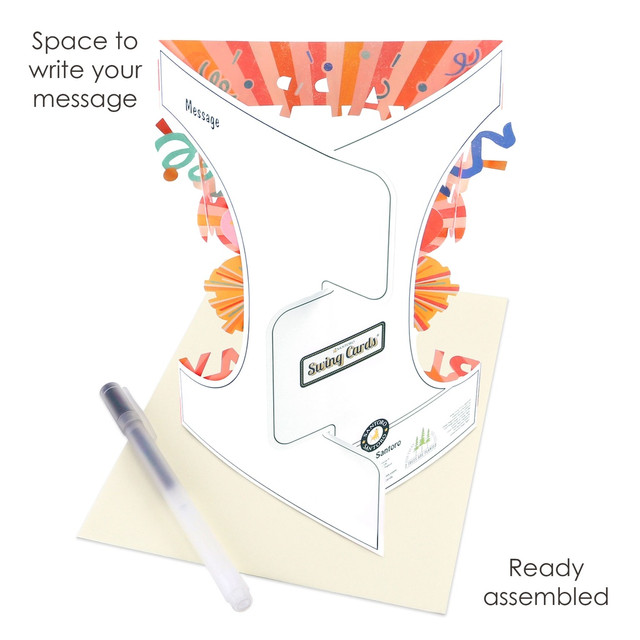 Santoro London Swing Cards - 60 - Happy Birthday