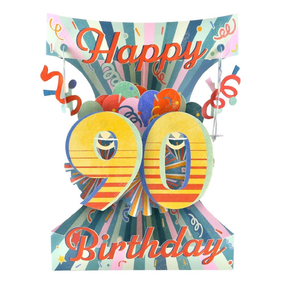 santoro london Swing Cards - 90 - Happy Birthday
