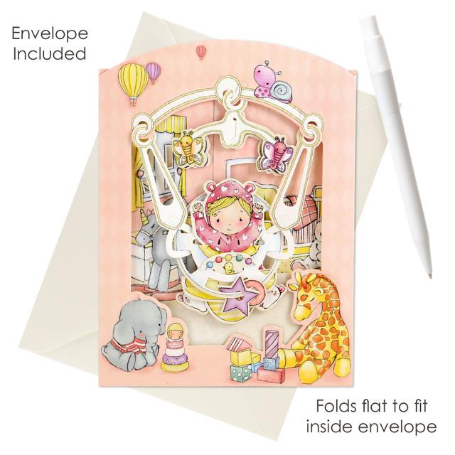 Santoro London Swing Cards - Baby Girl