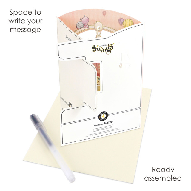 Santoro London Swing Cards - Baby Girl