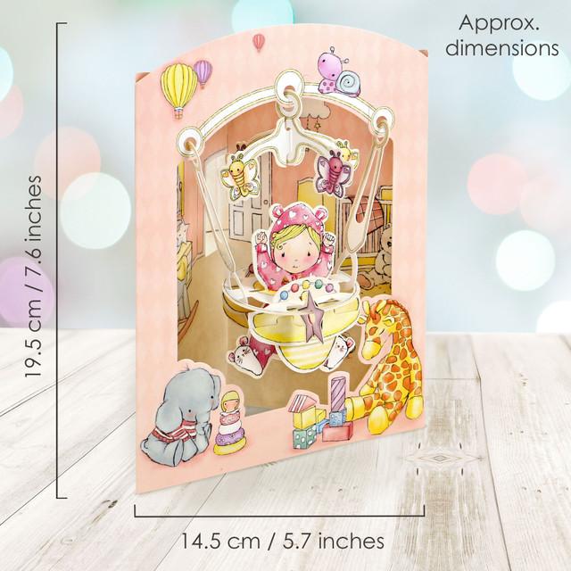 Santoro London Swing Cards - Baby Girl