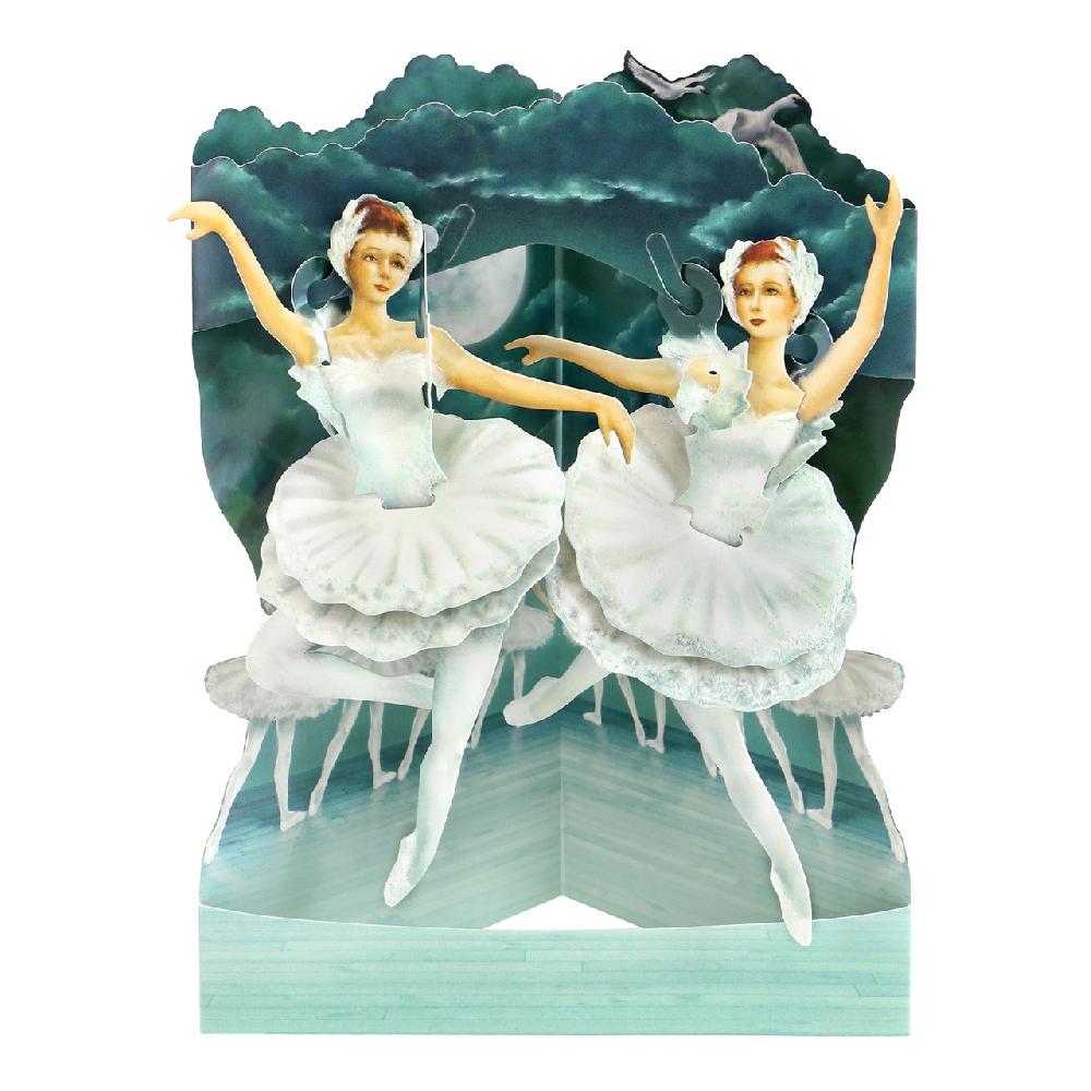 santoro london Swing Cards - Ballet-Swan Lake