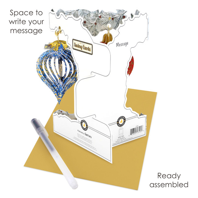 Santoro London Swing Cards - Baubles