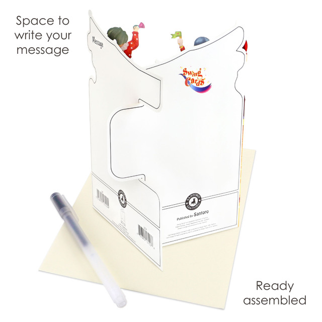 Santoro London Swing Cards - Big Top Clowns