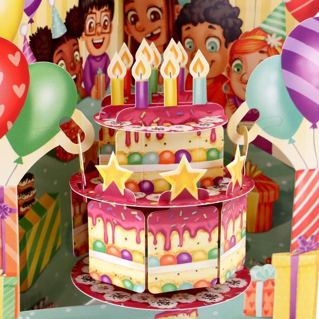 Santoro London Swing Cards - Birthday Cake
