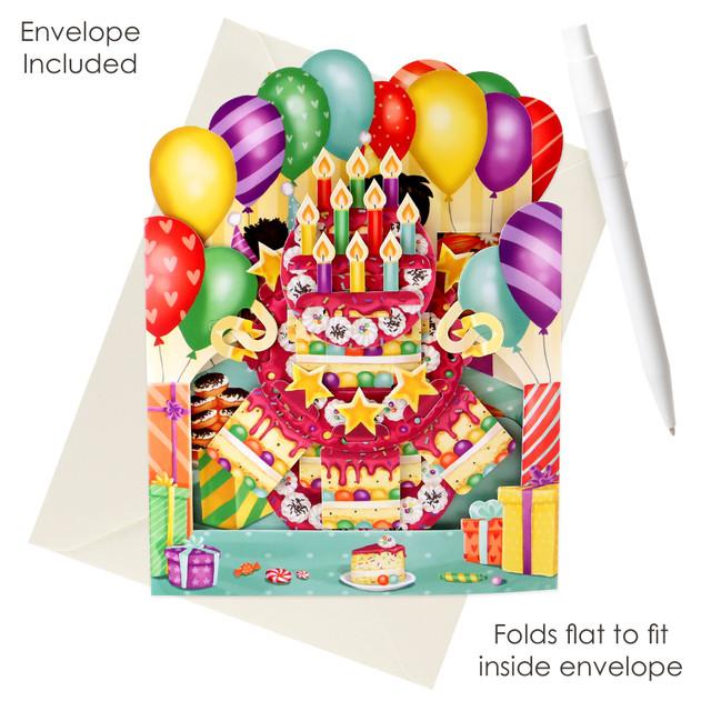 Santoro London Swing Cards - Birthday Cake