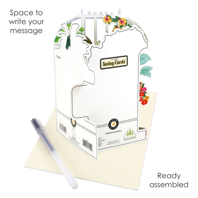 Santoro London Swing Cards - Botanical Garden