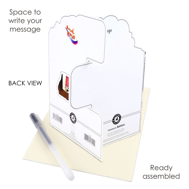 Santoro London Swing Cards - Camping Van