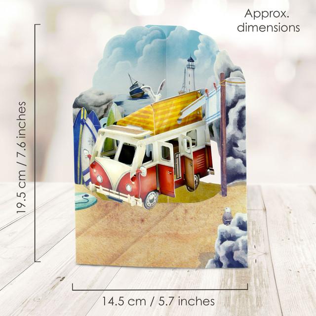 Santoro London Swing Cards - Camping Van