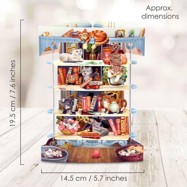 Santoro London Swing Cards - Cats In The Library