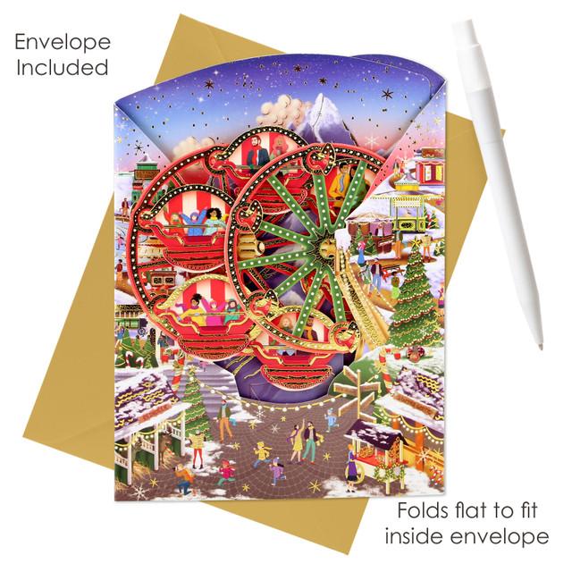 Santoro London Swing Cards - Christmas Market