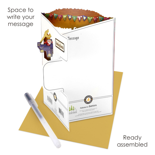 Santoro London Swing Cards - Christmas Toy Shop