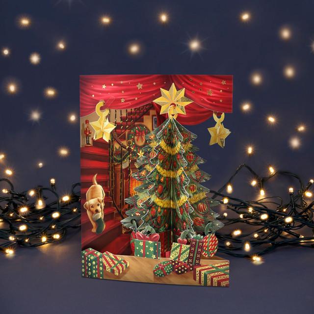 Santoro London Swing Cards - Christmas Tree