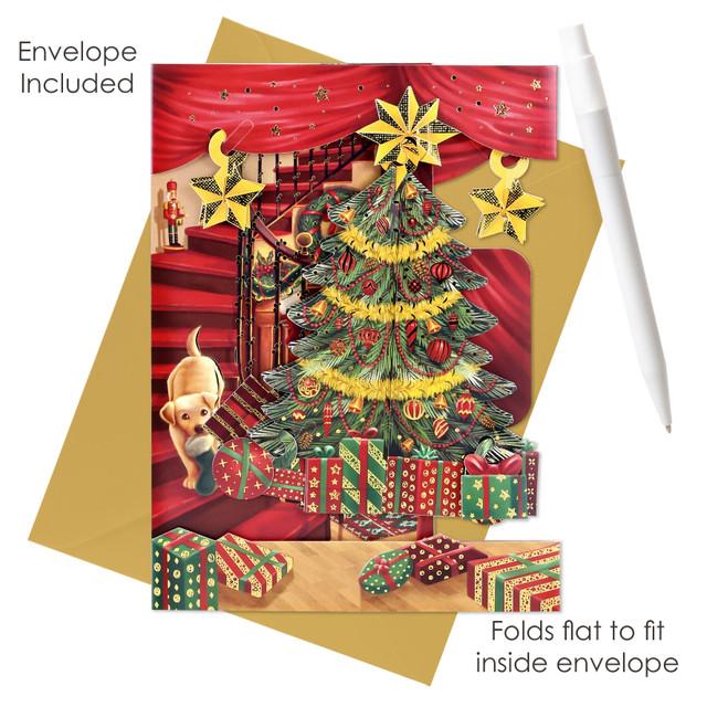 Santoro London Swing Cards - Christmas Tree