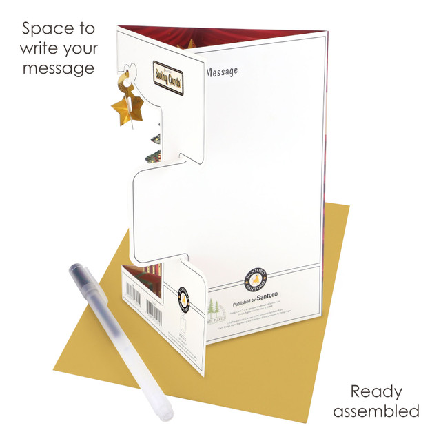 Santoro London Swing Cards - Christmas Tree