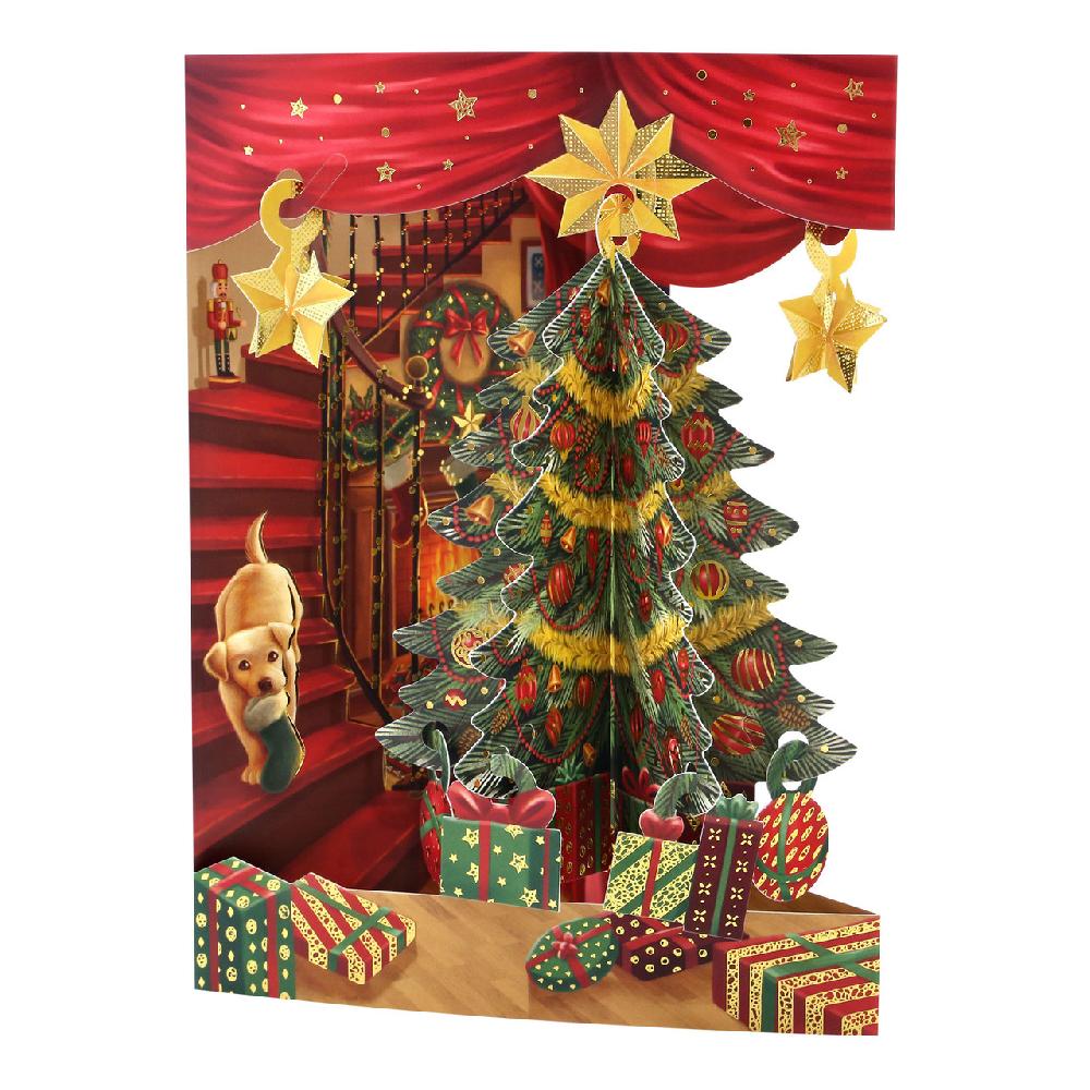 santoro london Swing Cards - Christmas Tree