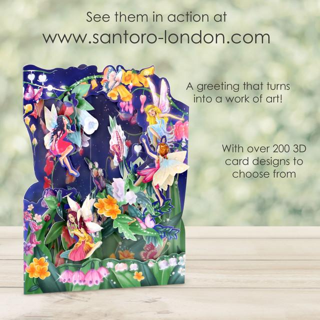 Santoro London Swing Cards - Fairies